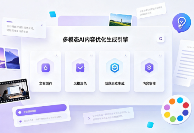 邵东县AI智能内容优化创新 多模态生成技术丰富数字内容创作生态